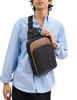 Coach Ethan Pack In Blocked Signature Canvas Tan Charcoal 