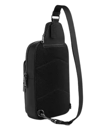 Coach Ethan Pack In Blocked Signature Canvas Tan Charcoal 