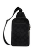 Coach Ethan Pack In Signature Canvas Charcoal Black