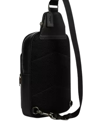 Coach Ethan Pack In Signature Leather Black