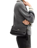 Coach Etta Small Flap Shoulder Bag Black