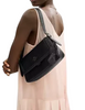 Coach Etta Small Flap Shoulder Bag Black