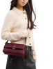 Coach Etta Small Flap Shoulder Bag Dark Cherry