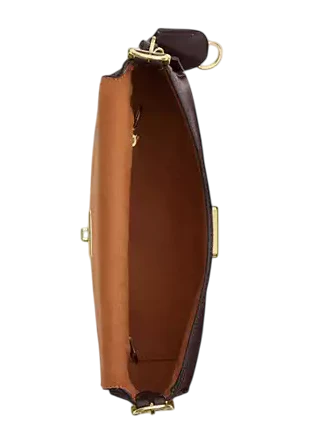 Coach Etta Small Flap Shoulder Bag Espresso 