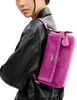 Coach Etta Small Flap Shoulder Bag Magenta