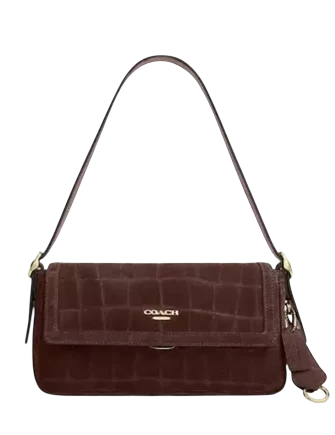 Coach Etta Small Flap Shoulder Bag Maple