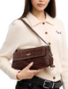 Coach Etta Small Flap Shoulder Bag Maple