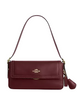 Coach Etta Small Flap Shoulder Bag Maroon