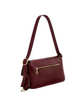 Coach Etta Small Flap Shoulder Bag Maroon