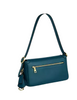 Coach Etta Small Flap Shoulder Bag Teal Ink