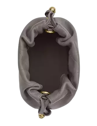Coach Faye Mini Drawstring Bag With Quilting Slate