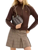 Coach Faye Mini Drawstring Bag With Quilting Slate