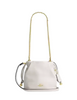 Coach Faye Mini Drawstring Bag With Ruching Chalk