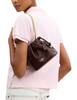 Coach Faye Mini Drawstring Bag With Ruching Maple