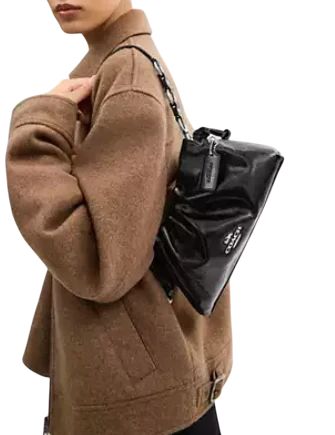 Coach Faye Shoulder Bag Black