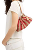 Coach Faye Shoulder Bag Tan Red