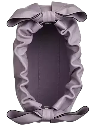 Coach Faye Shoulder Bag With Bows Light Amethyst