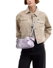 Coach Faye Shoulder Bag With Bows Light Amethyst