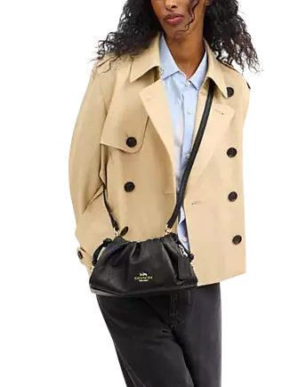 Coach Faye Shoulder Bag With Quilting Black