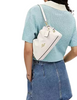 Coach Faye Shoulder Bag With Ruching Chalk