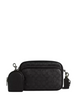 Coach Finlay Crossbody Bag In Signature Canvas Charcoal Black
