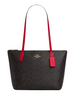 Coach Fiona Zip Tote Bag In Signature Canvas