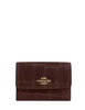 Coach Flap Card Case Maple