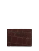 Coach Flap Card Case Maple
