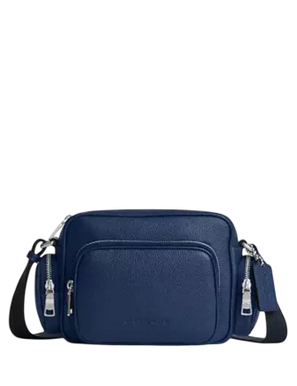 Coach Fletcher Crossbody Bag Deep Blue