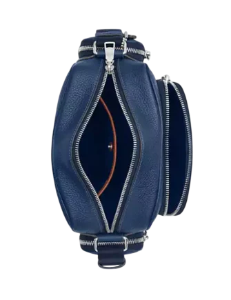 Coach Fletcher Crossbody Bag Deep Blue
