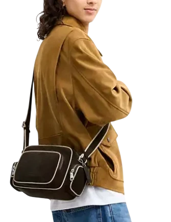 Coach Fletcher Crossbody Bag Ebony Ivory