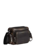 Coach Fletcher Crossbody Bag In Loved Leather Black Brown