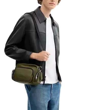 Coach Fletcher Crossbody Bag Olive 