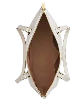 Coach Gallery Tote Bag In Signature Canvas Chalk