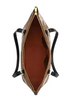 Coach Gallery Tote Bag In Signature Canvas With Floral Print Tan 