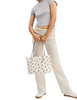 Coach Gallery Tote Bag With Shell Print Chalk