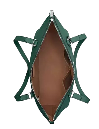 Coach Gallery Tote Emerald Green