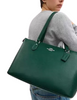 Coach Gallery Tote Emerald Green