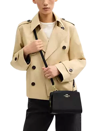 Coach Gia Crossbody Bag Black