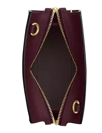 Coach Gia Crossbody Bag Dark Wine