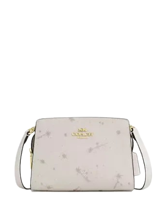 Coach Gia Crossbody Bag With Star Print Chalk
