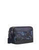 Coach Graham Crossbody Bag In Signature Camo Print Blue