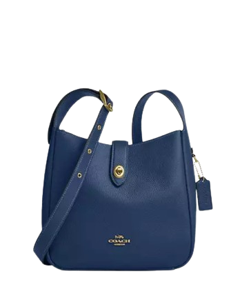 Coach Hadley Convertible Crossbody Bag Deep Blue