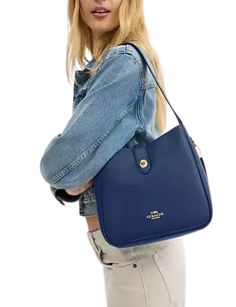 Coach Hadley Convertible Crossbody Bag Deep Blue