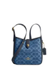 Coach Hadley Mini Crossbody Bag In Signature Denim Indigo