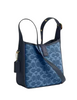 Coach Hadley Mini Crossbody Bag In Signature Denim Indigo