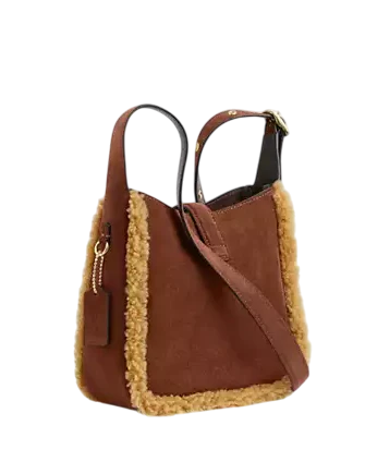 Coach Hadley Mini Crossbody Bag  Vintage Brown 