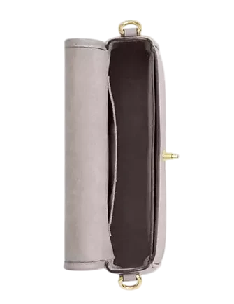 Coach Hadley Shoulder Bag Grey Birch