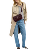Coach Hadley Shoulder Bag Merlot