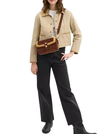 Coach Hadley Shoulder Bag Vintage Brown